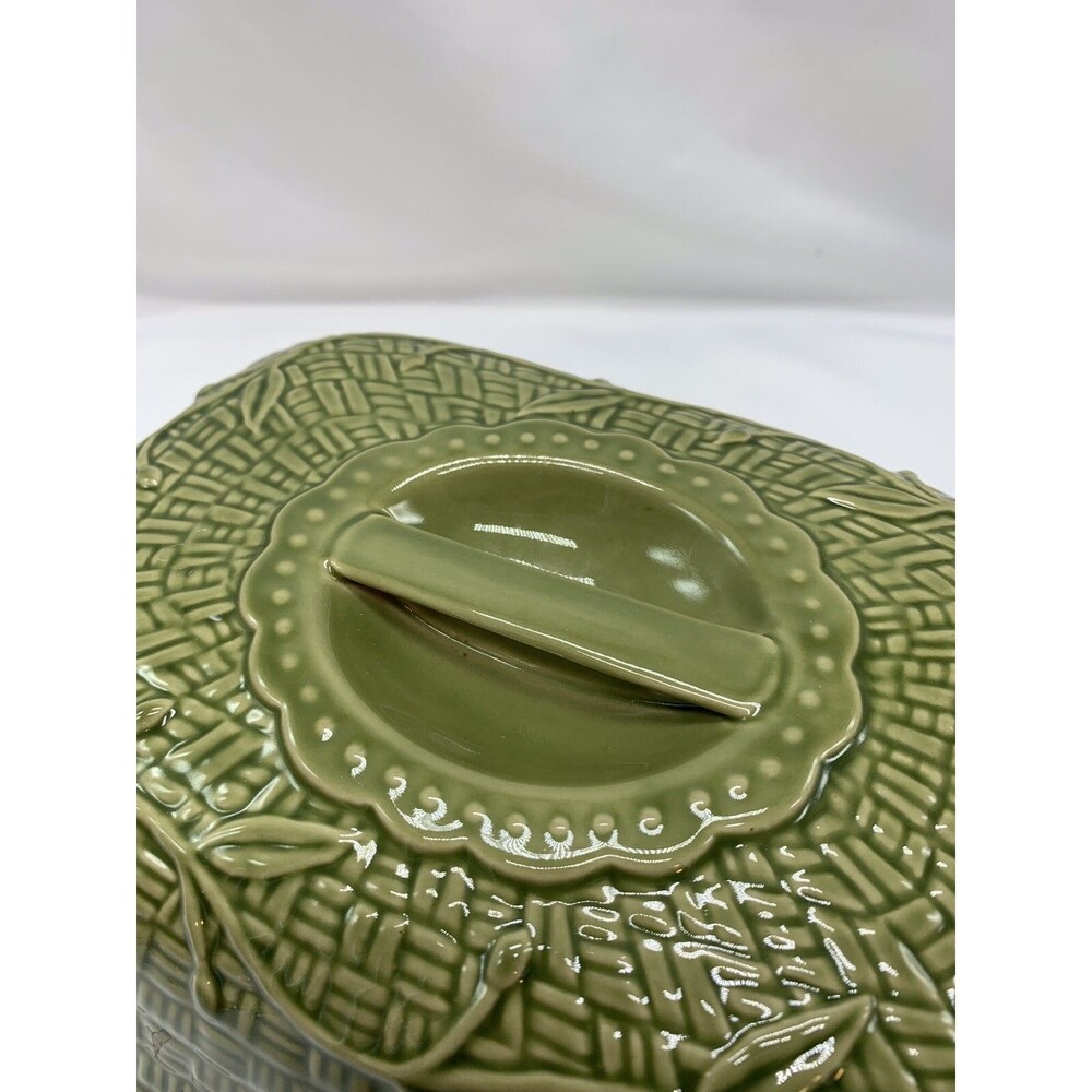 Green Temp-tations 4 qt. Orchard Vine Covered Cassarole Dish